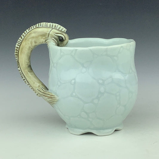 Jee Eun Lee - Fish Handle Mug Shadow Blue #21