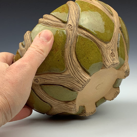 Karen Smith - Olive wood bowl #28