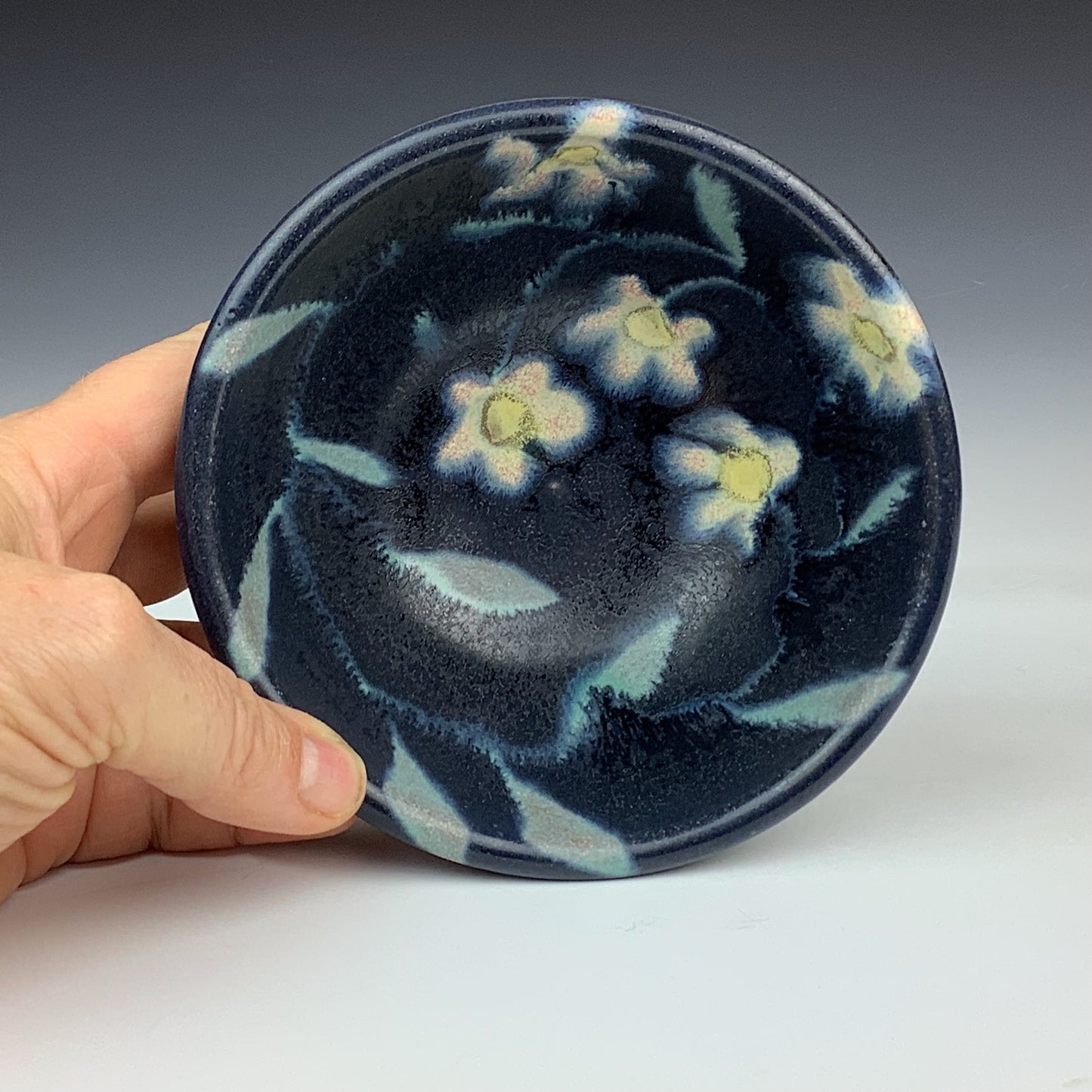 Ruth Easterbrook - Black Garden Tiny Bowl #4