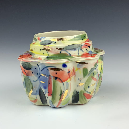 Renqian Yang - Vase w/one bird #12