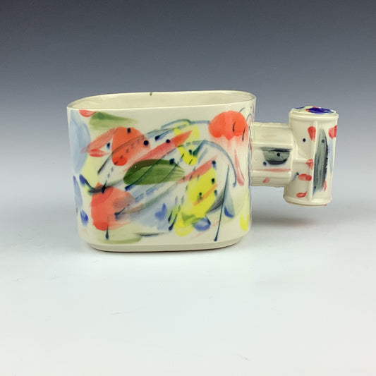 Renqian Yang - Square Mug #11