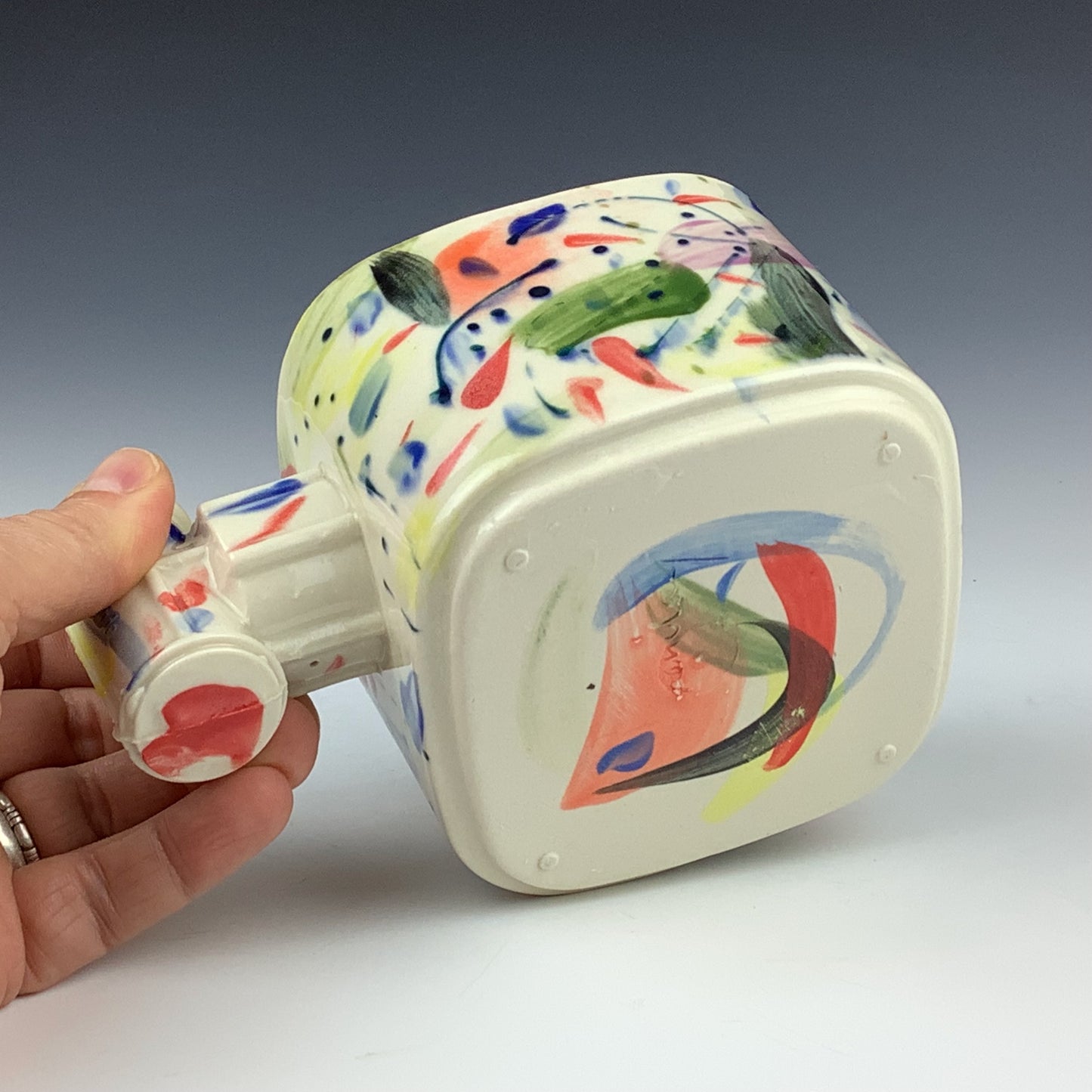 Renqian Yang - Square Mug #11