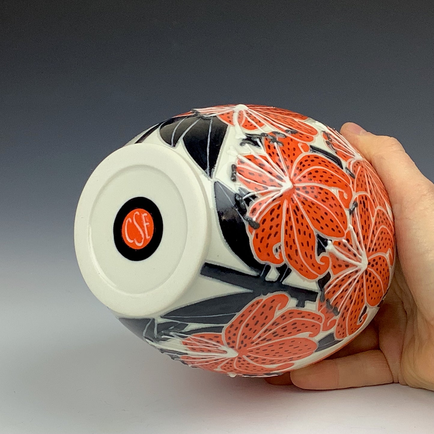 Courtney Eppel - Tiger Lily Vase #52