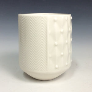 Kelly Justice GKJ1009-Tall White 4-Pattern Cup #9