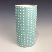 Load image into Gallery viewer, Kelly Justice GJK1222 Tall Tumbler - Turquoise Asanoha, Dots, Houndstooth #222
