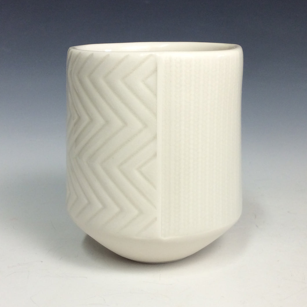 Kelly Justice GKJ1009-Tall White 4-Pattern Cup #9