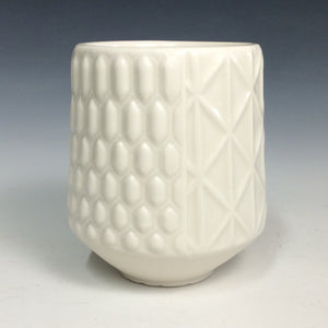 Kelly Justice GKJ1006-Tall White 4-Pattern Cup #6