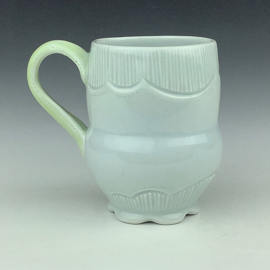 Jee Eun Lee - Green Handle Mug - Shadow Blue #33