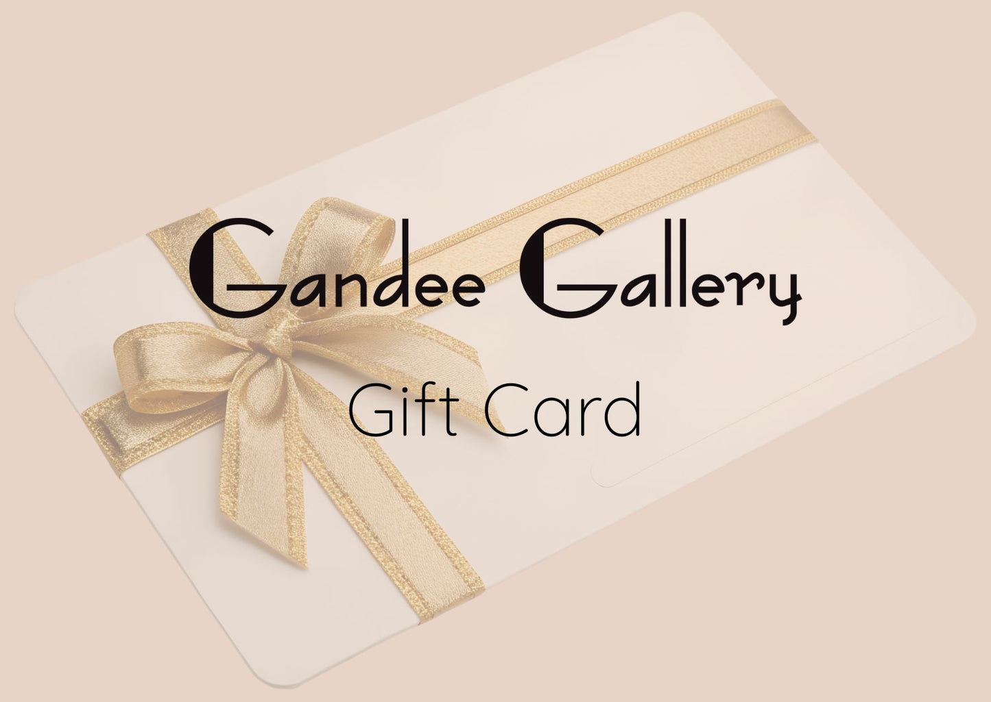 Gandee Gallery Gift Card