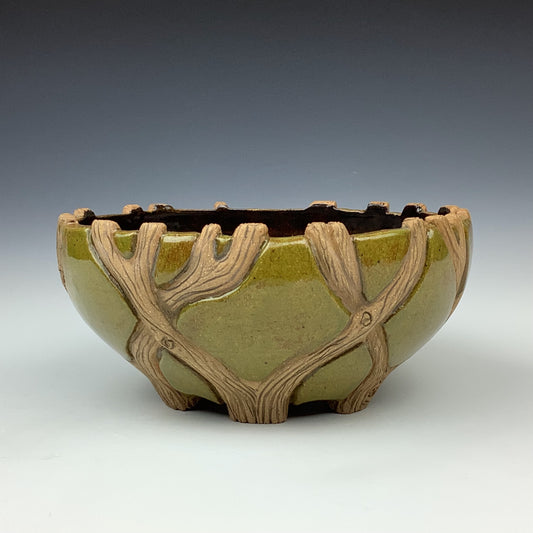 Karen Smith - Olive wood bowl #28
