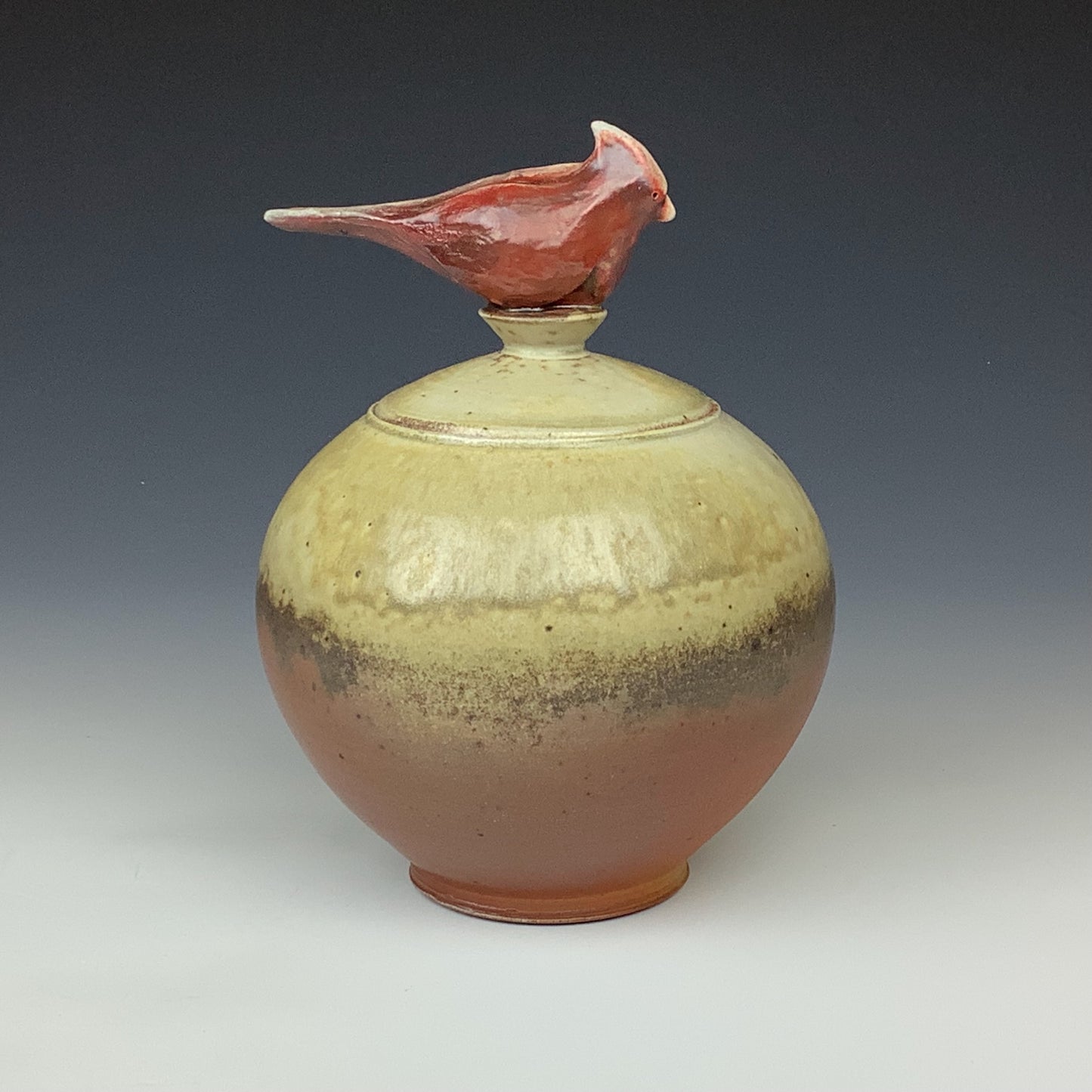 Peter Valenti - Small Covered Jar #12