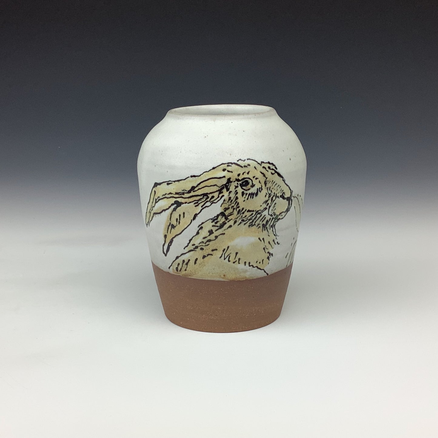 Ellen Haffar - Small Rabbit Vase #2