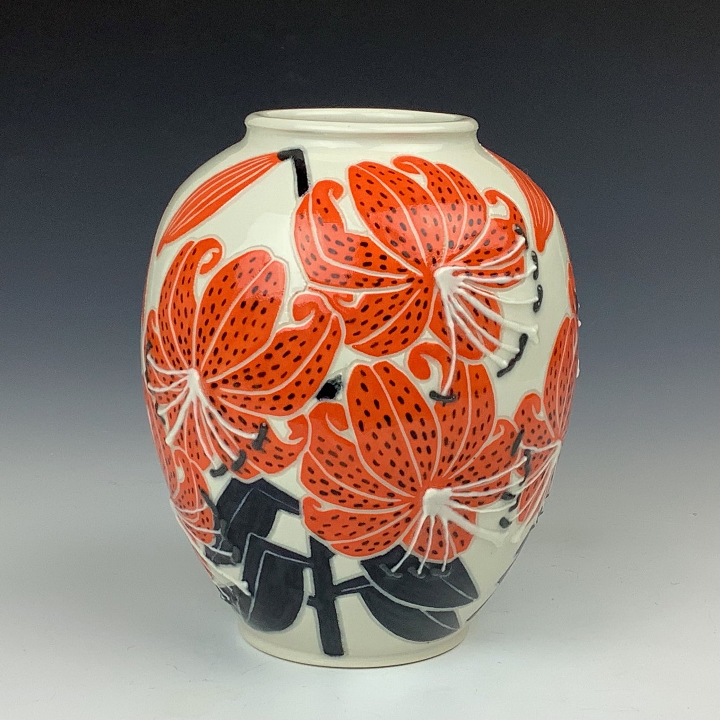 Courtney Eppel - Tiger Lily Vase #52