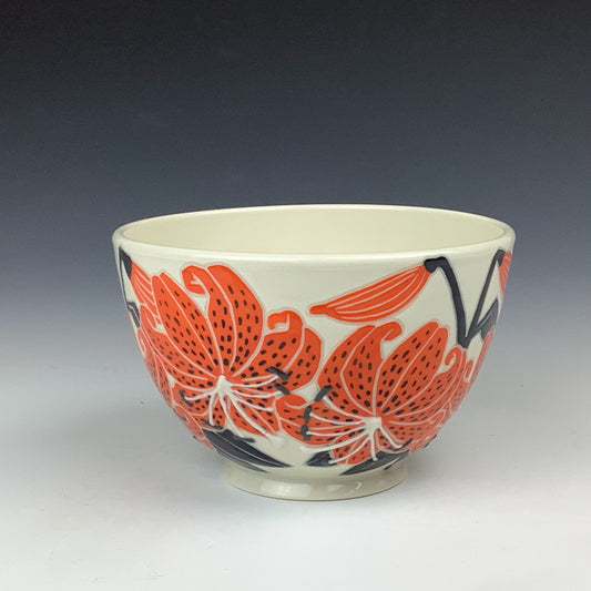 Courtney Eppel - Tiger Lily Bowl #53