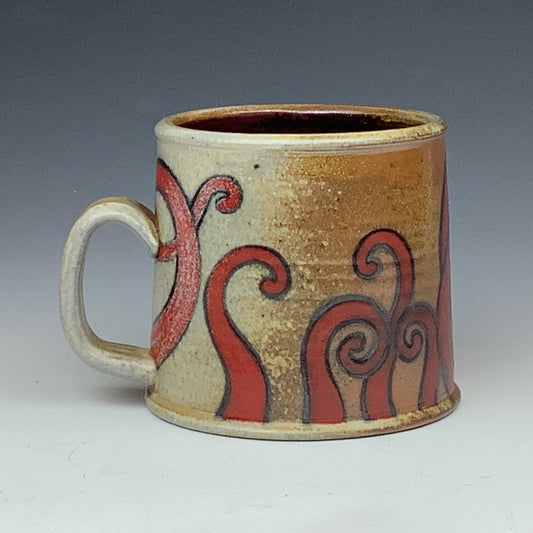 Courtney Eppel - Wood Fired Octopus Mug #57