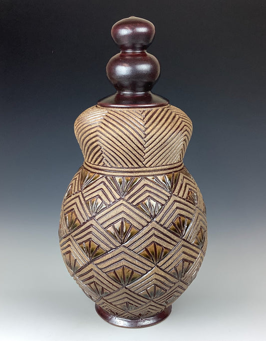 David MacDonald - Large Jar #170