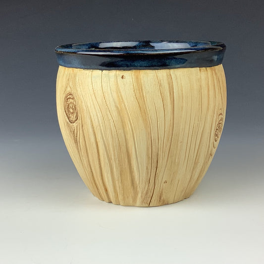 Karen Smith - Wood-texture Vessel #39