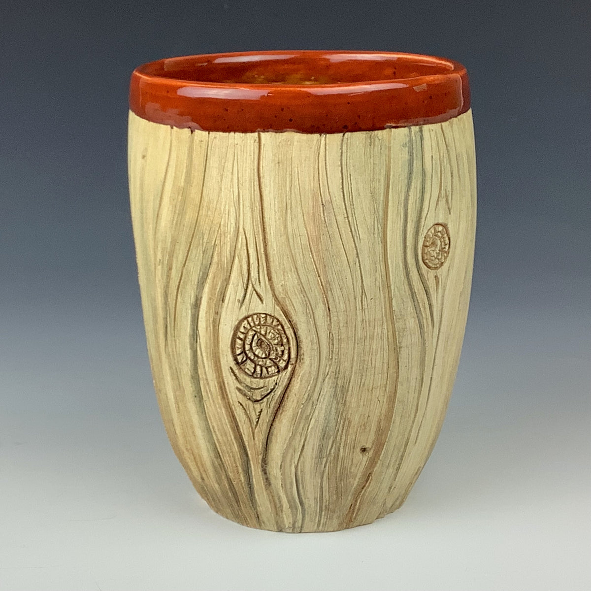 Karen Smith - Wood-texture Vessel #41