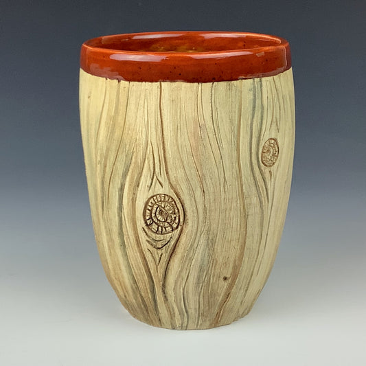 Karen Smith - Wood-texture Vessel #41