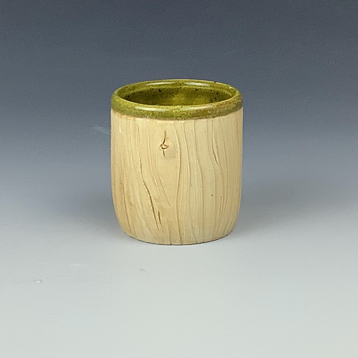 Karen Smith - Wood-texture Shot Cup #45