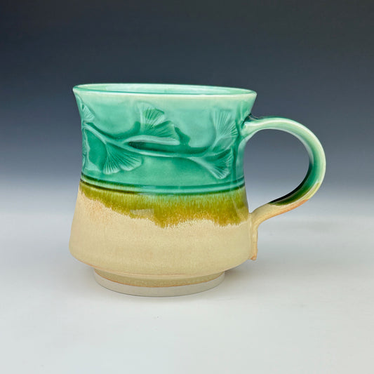 Sara Koblentz - Green and Yellow Mug #7