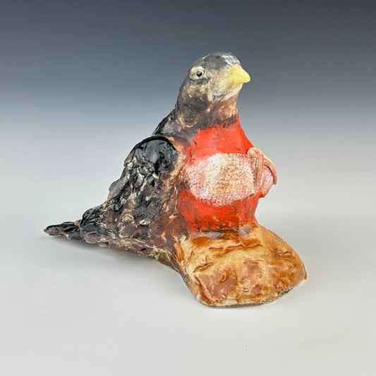 Mary Halsey-Claps- Robin Red Breast #4