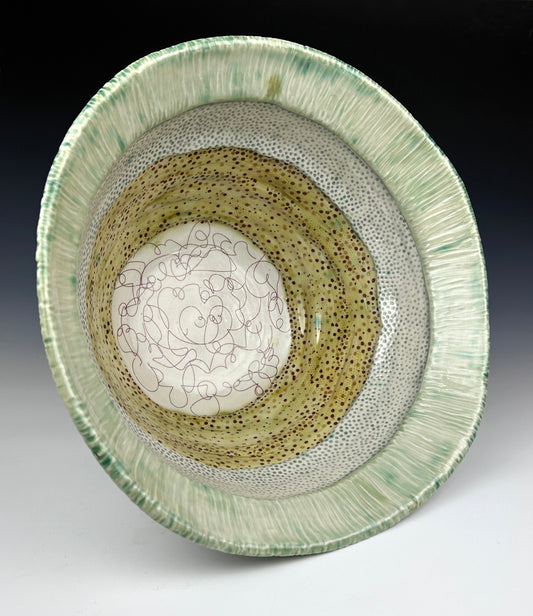 Jen Gandee - Large Bowl #344