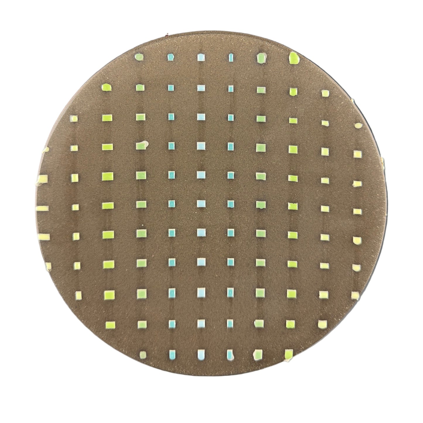 Jeremy Randall - Small Square Pixel Plate #7