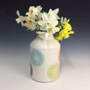 Kelly Justice Pinwheel Vase #206