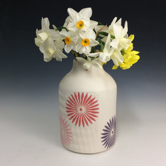 Kelly Justice GJK1206  Pinwheel Vase #206