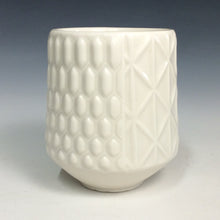 Load image into Gallery viewer, Kelly Justice-Tall White 4-Pattern Cup #6
