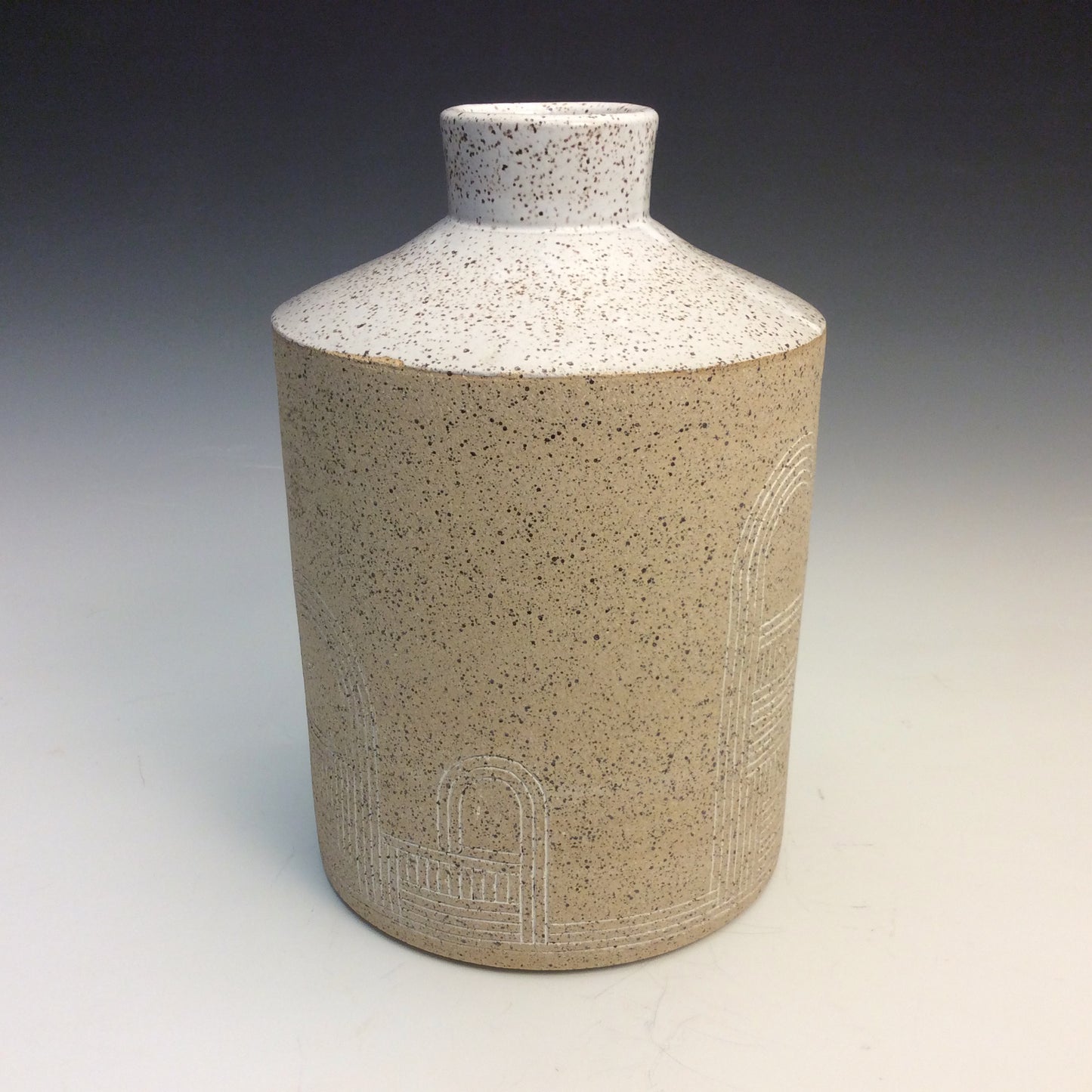 Matt Hill Bottle w/ White Slip #8