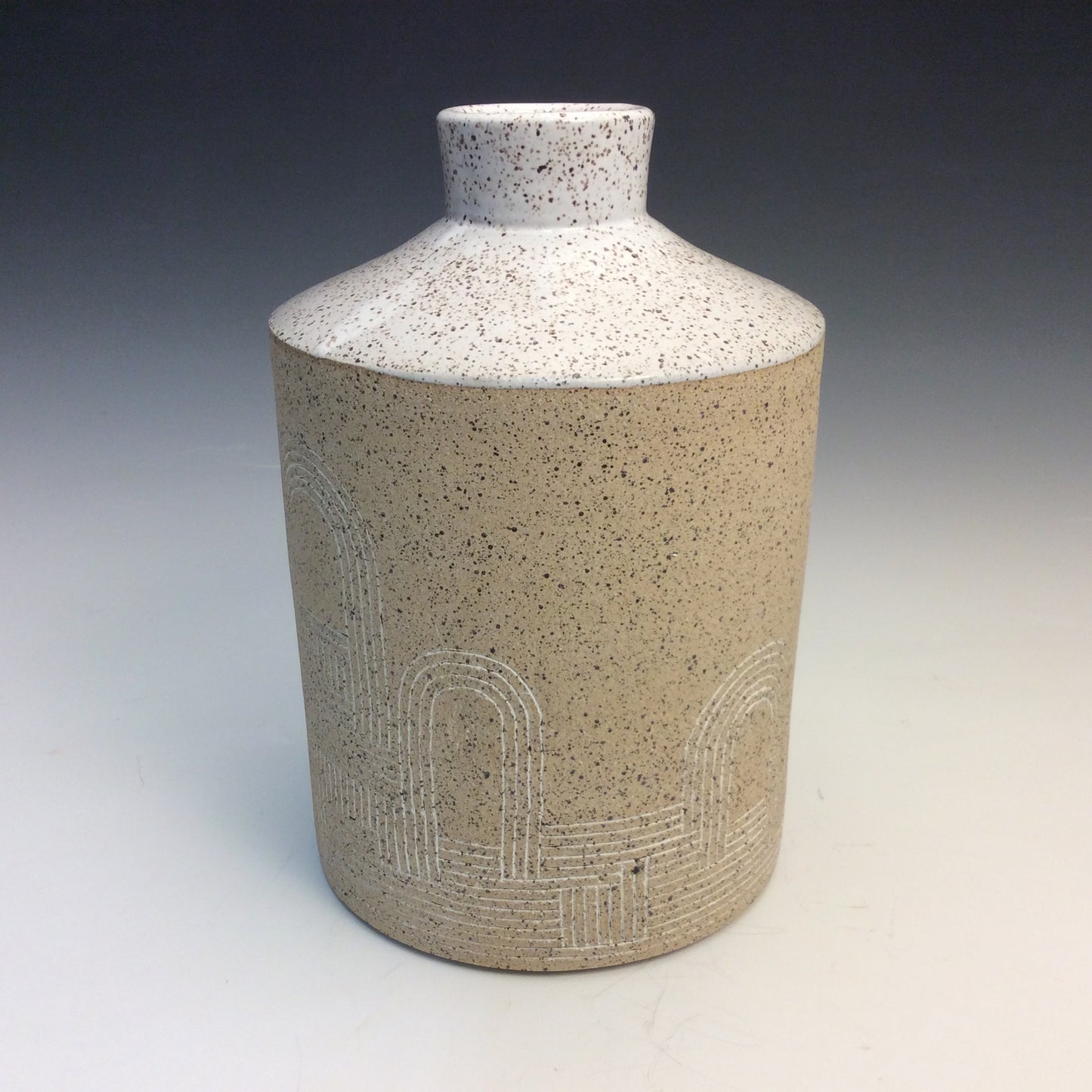 Matt Hill Bottle w/ White Slip #8