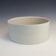 Load image into Gallery viewer, Michael Hughes- White Stoneware Cylinder #41
